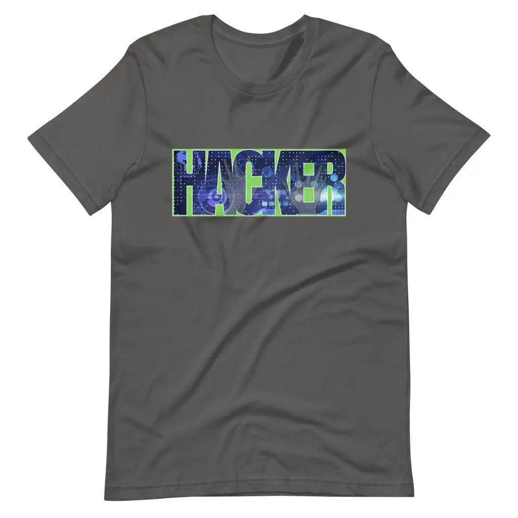 HACKER t-shirt - Asphalt / S - T-Shirt