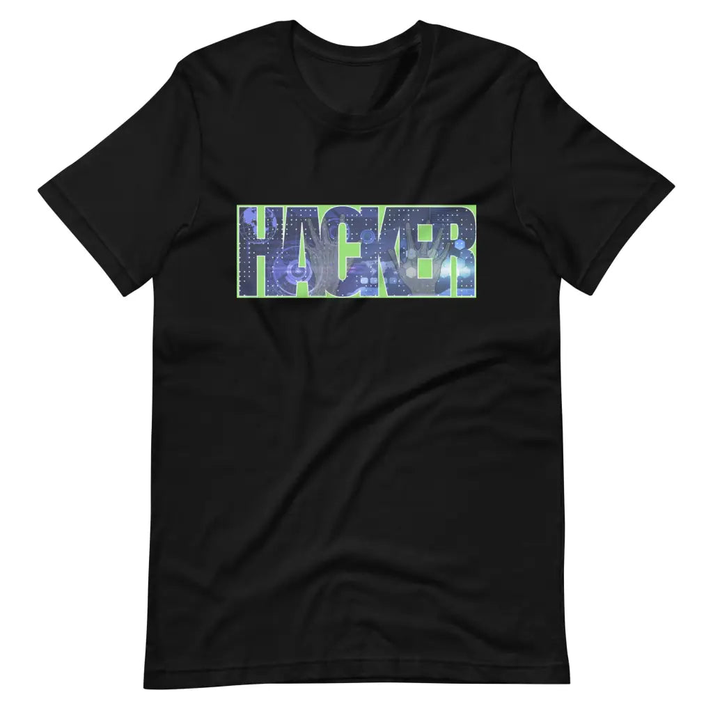 HACKER t-shirt - Black / S - T-Shirt