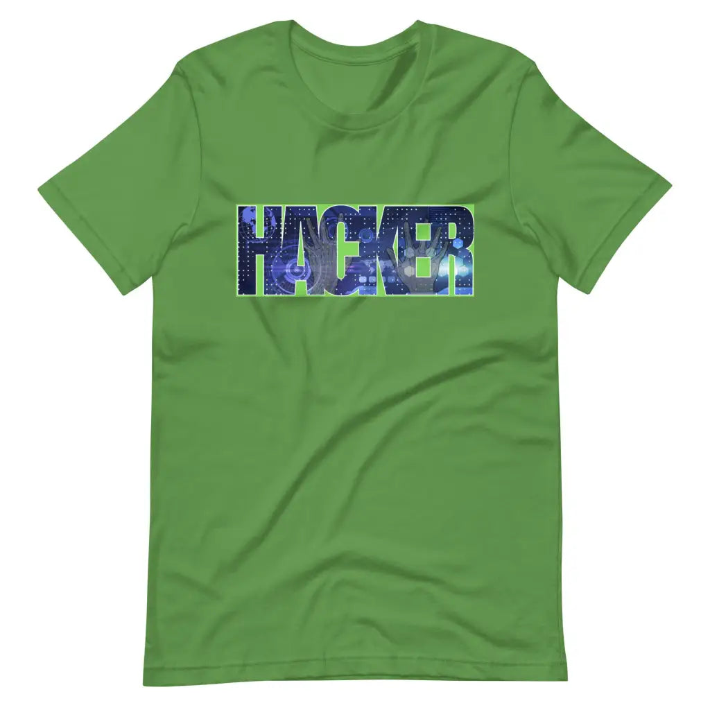 HACKER t-shirt - Leaf / S - T-Shirt