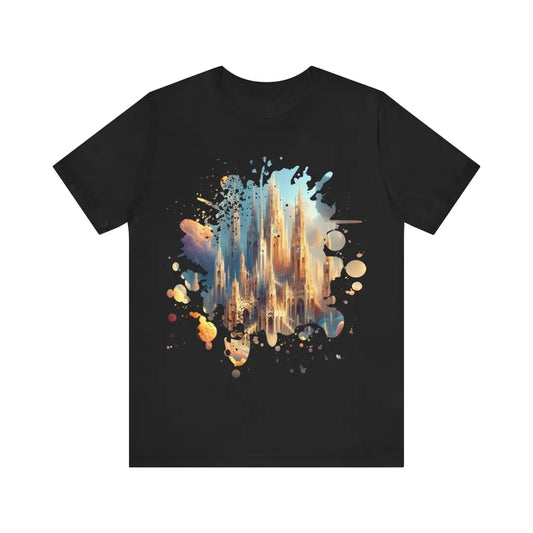 Heavenly Cathedral Above the Clouds - Jersey Short Sleeve