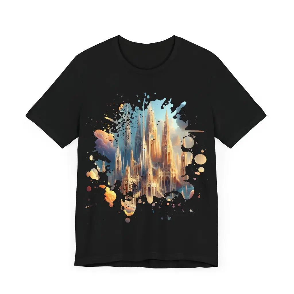 Heavenly Cathedral Above the Clouds - Jersey Short Sleeve