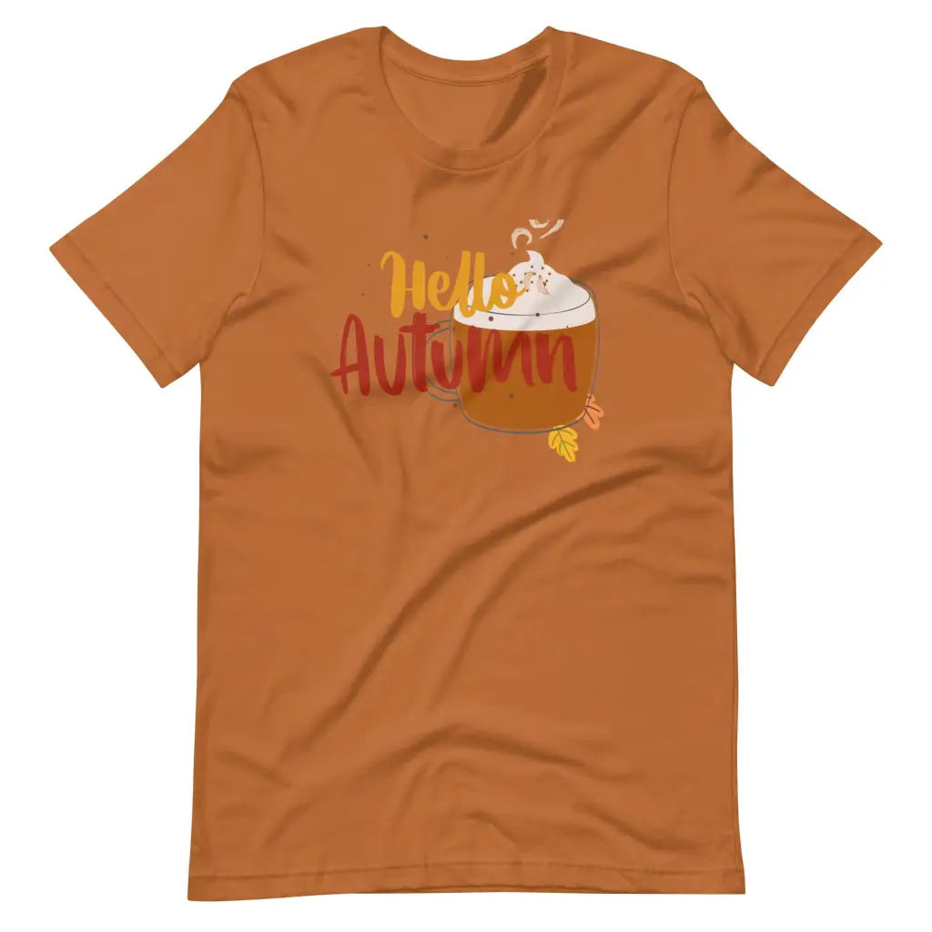 Hello Autumn t-shirt - Toast / S - T-Shirt