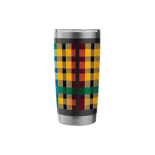 Heritage Plaid: Classic Tartan Revival Stainless Steel