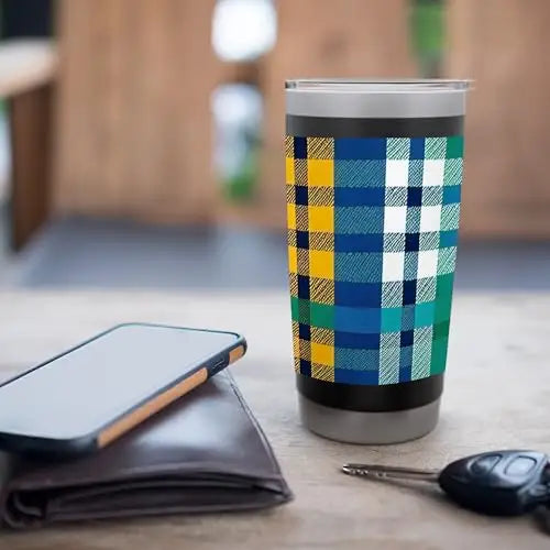 Heritage Plaid: Classic Tartan Revival Stainless Steel