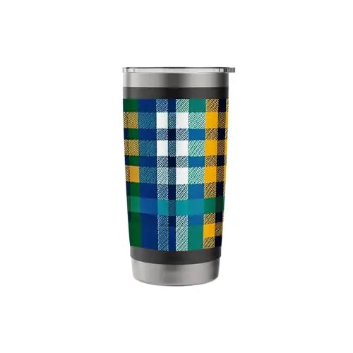 Heritage Plaid: Classic Tartan Revival Stainless Steel