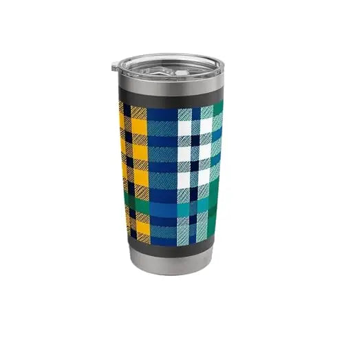 Heritage Plaid: Classic Tartan Revival Stainless Steel