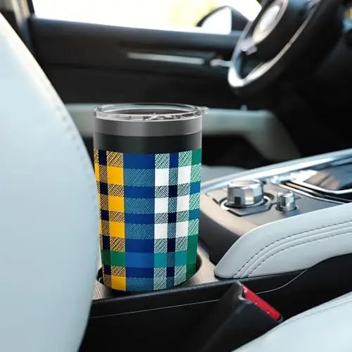 Heritage Plaid: Classic Tartan Revival Stainless Steel