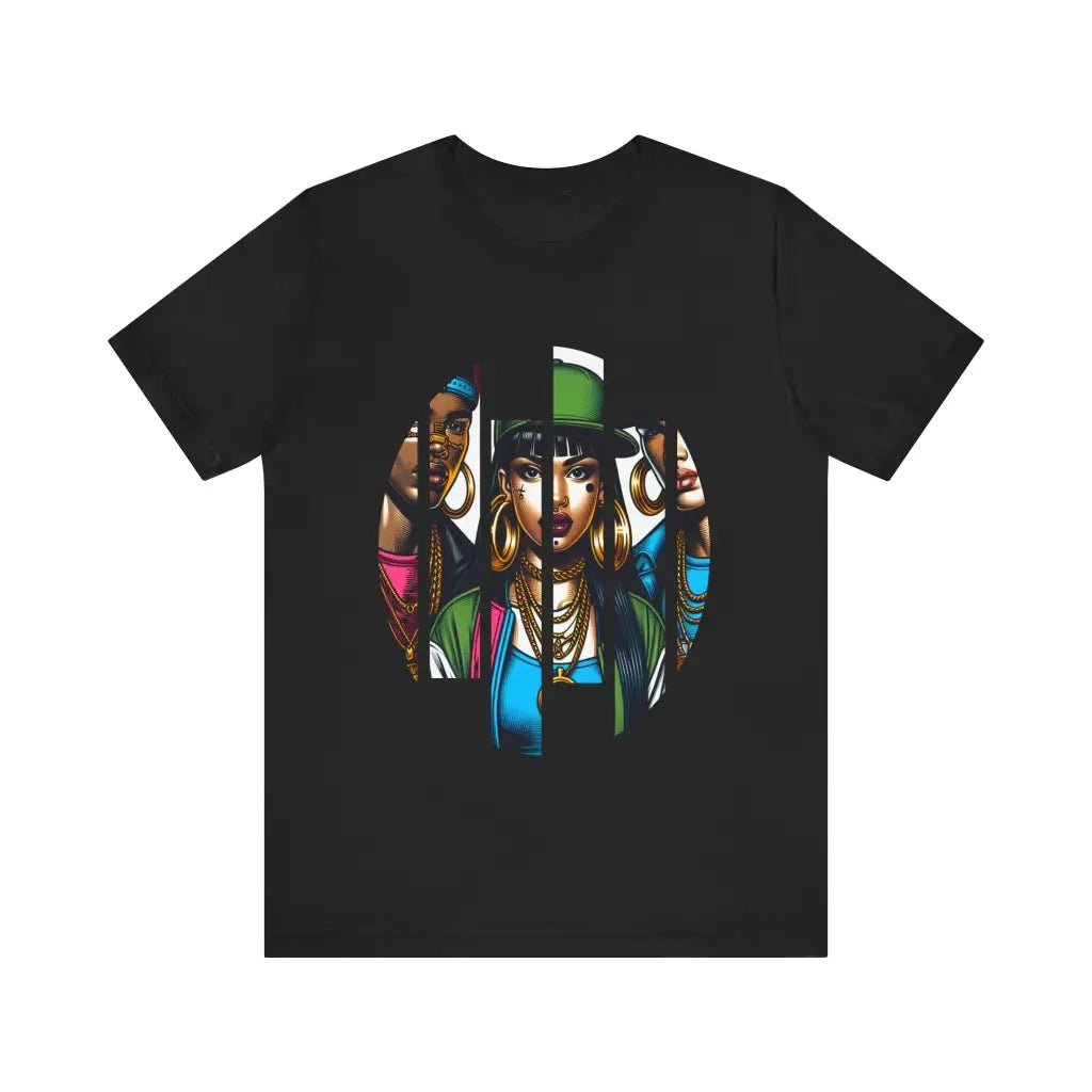 Hip Hop Fashion Pioneers - Jersey Short Sleeve Tee - Black