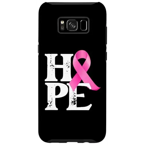 Hopeful Pink Ribbon: Show Support Breast Cancer Awareness