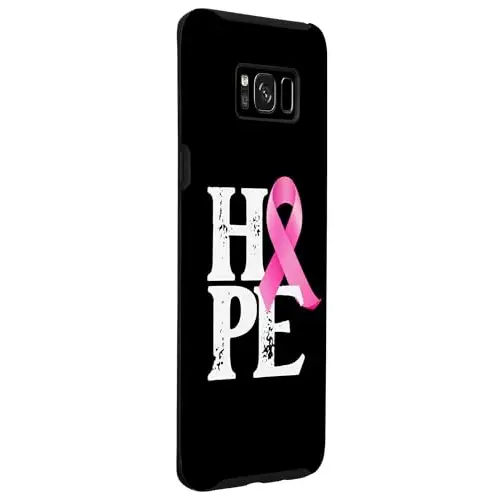 Hopeful Pink Ribbon: Show Support Breast Cancer Awareness