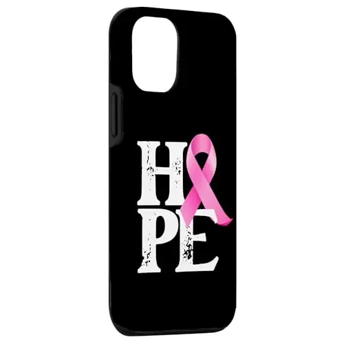 Hopeful Pink Ribbon: Show Support Breast Cancer Awareness