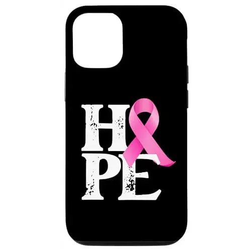 Hopeful Pink Ribbon: Show Support Breast Cancer Awareness