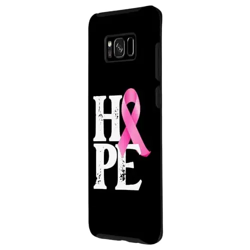 Hopeful Pink Ribbon: Show Support Breast Cancer Awareness
