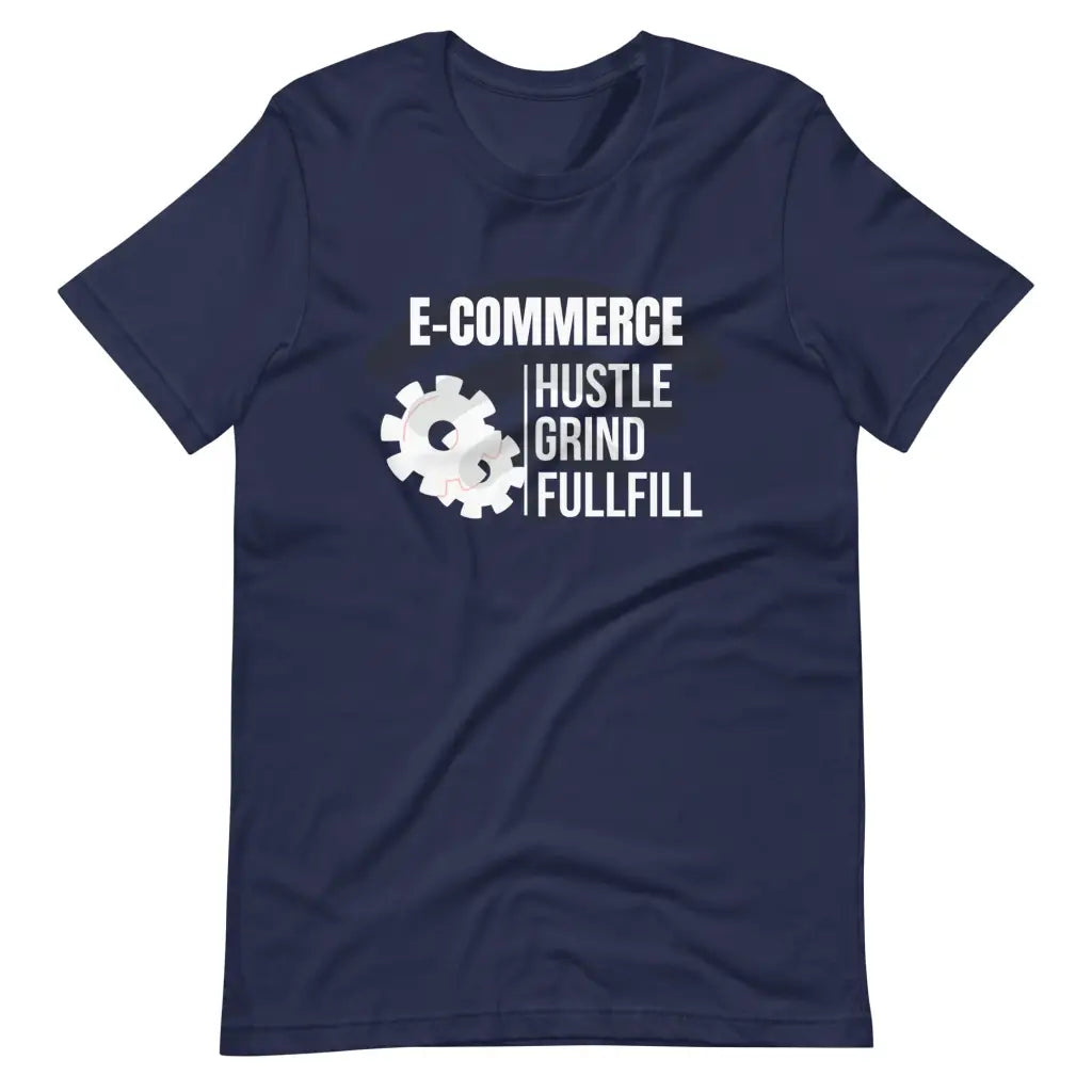 Hustle Grind Fulfill t-shirt - Navy / S - T-Shirt