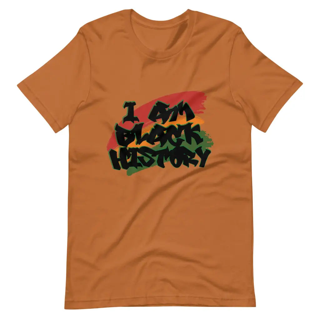 I Am Black History t-shirt - Toast / S - T-Shirt