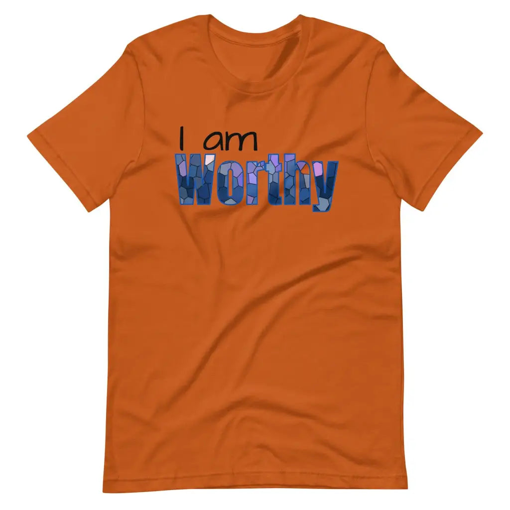 I am Worthy t-shirt - Autumn / S - T-Shirt