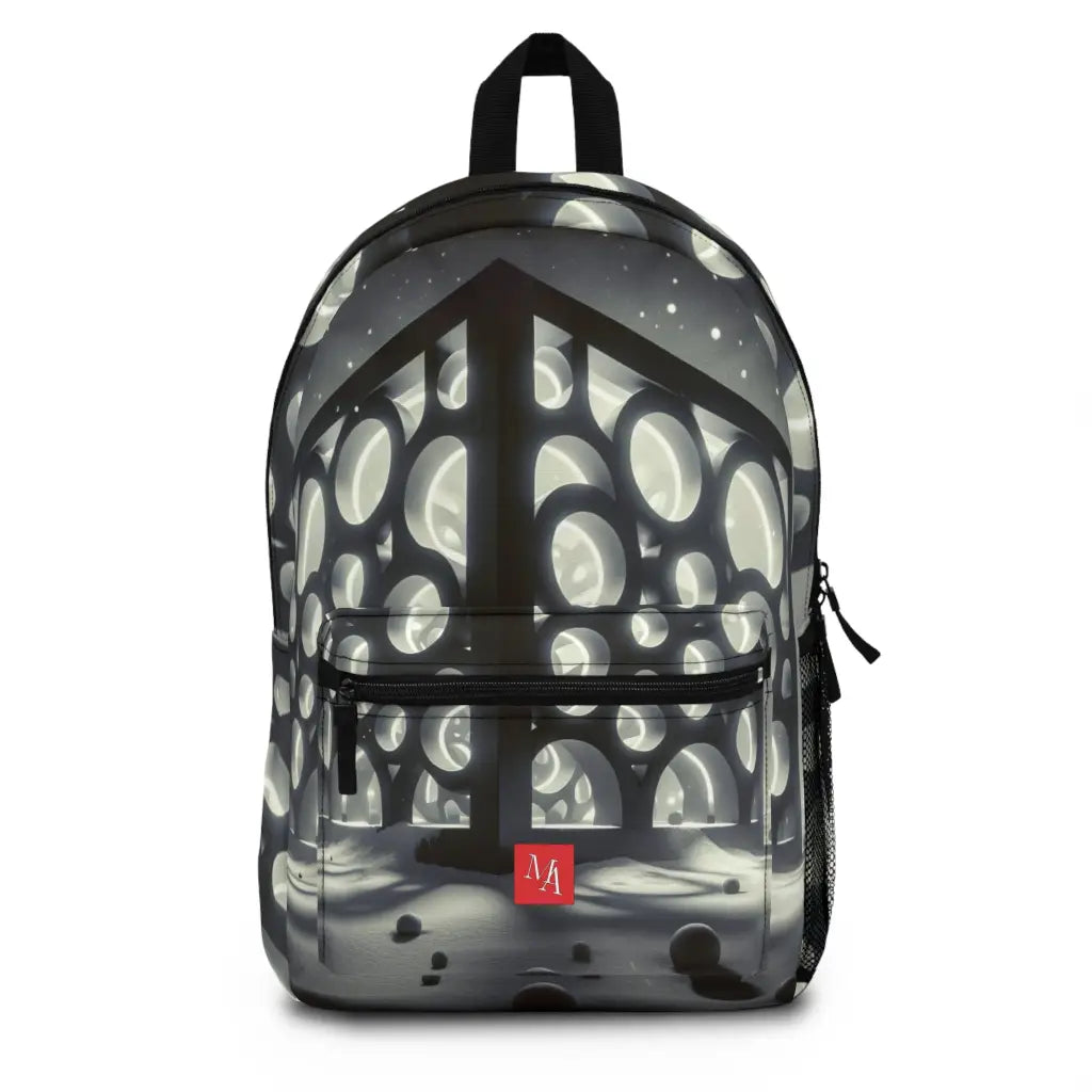 Illuminated Winter Cube Scene Backpack One size Bags