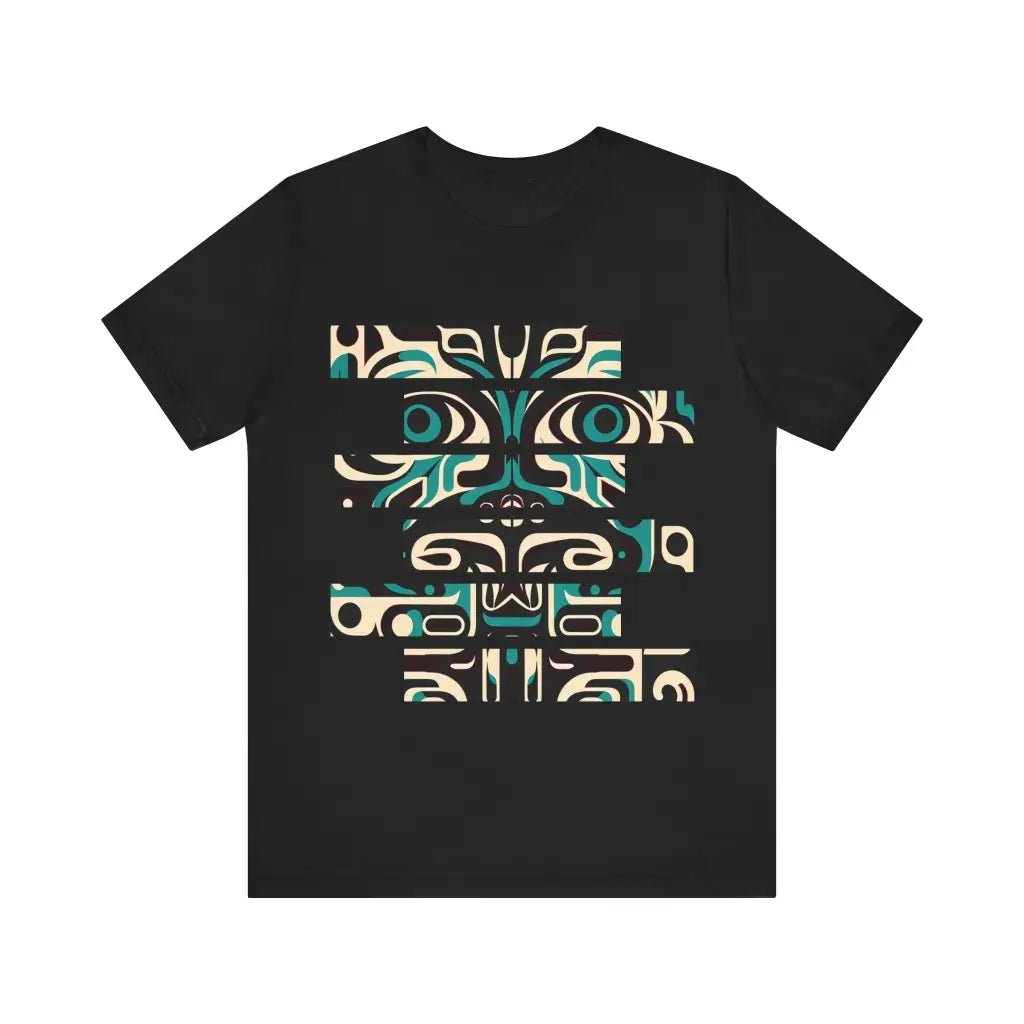 Indigenous Inspirations - Jersey Short Sleeve Tee - Black