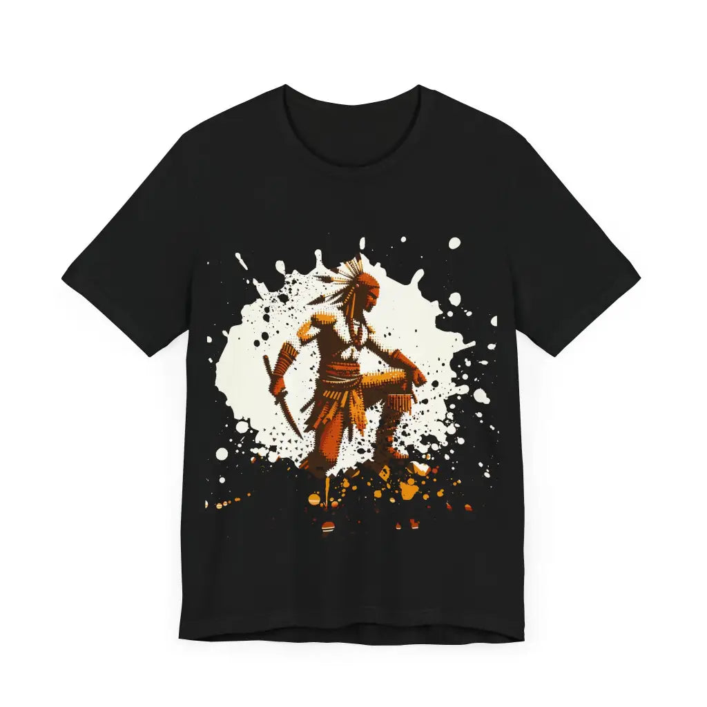 Indigenous Pixel Dance - Jersey Short Sleeve Tee - T-Shirt