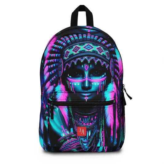 Indigenous Spirit in Modern Hues - Backpack - One size