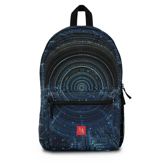 Infinite Circuitry Portal Backpack One size Bags
