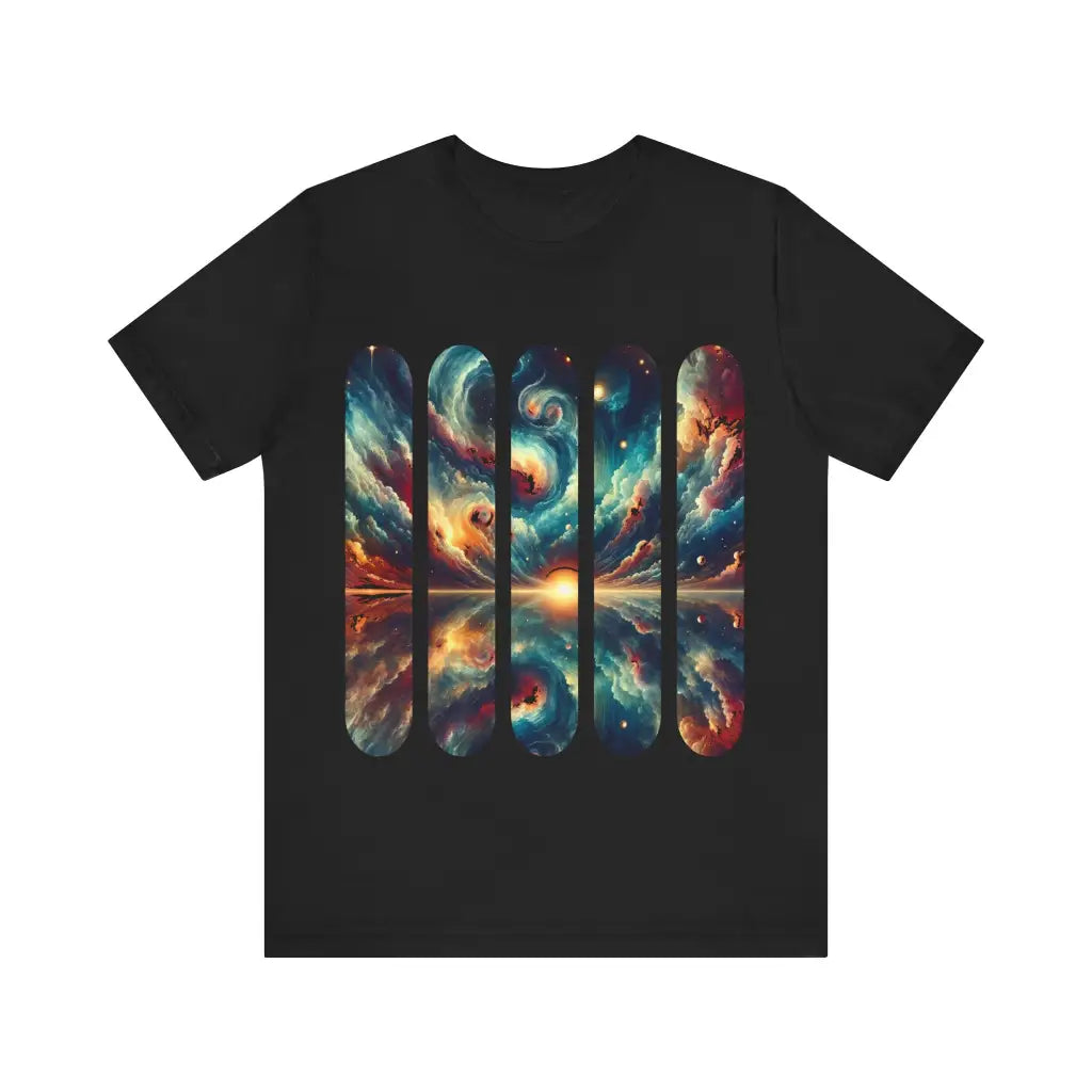 Infinite Cosmos Ballet - Jersey Short Sleeve Tee - Black