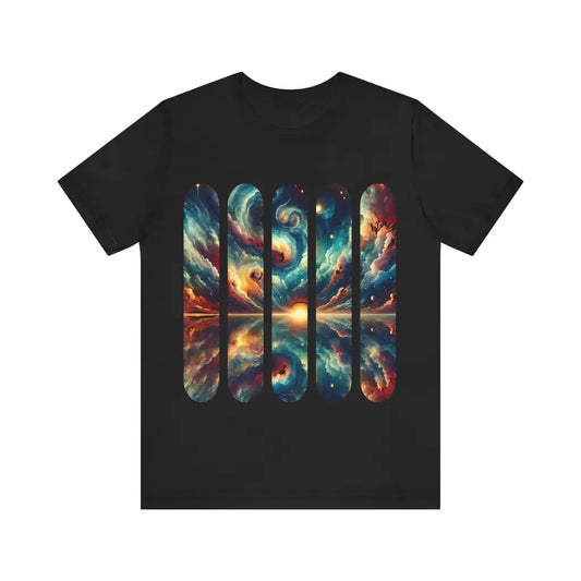 Infinite Cosmos Ballet - Jersey Short Sleeve Tee - Black