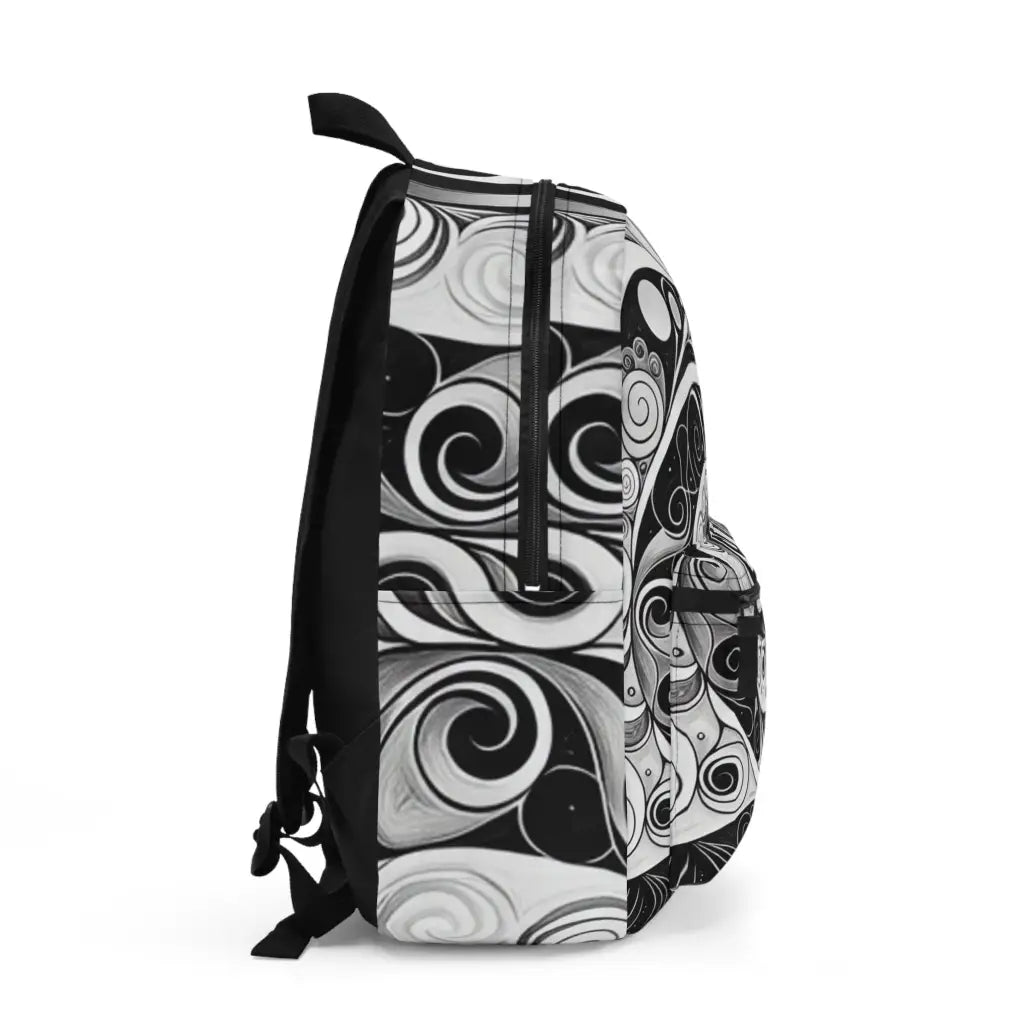 Infinite Curves and Echoes Backpack One size Bags