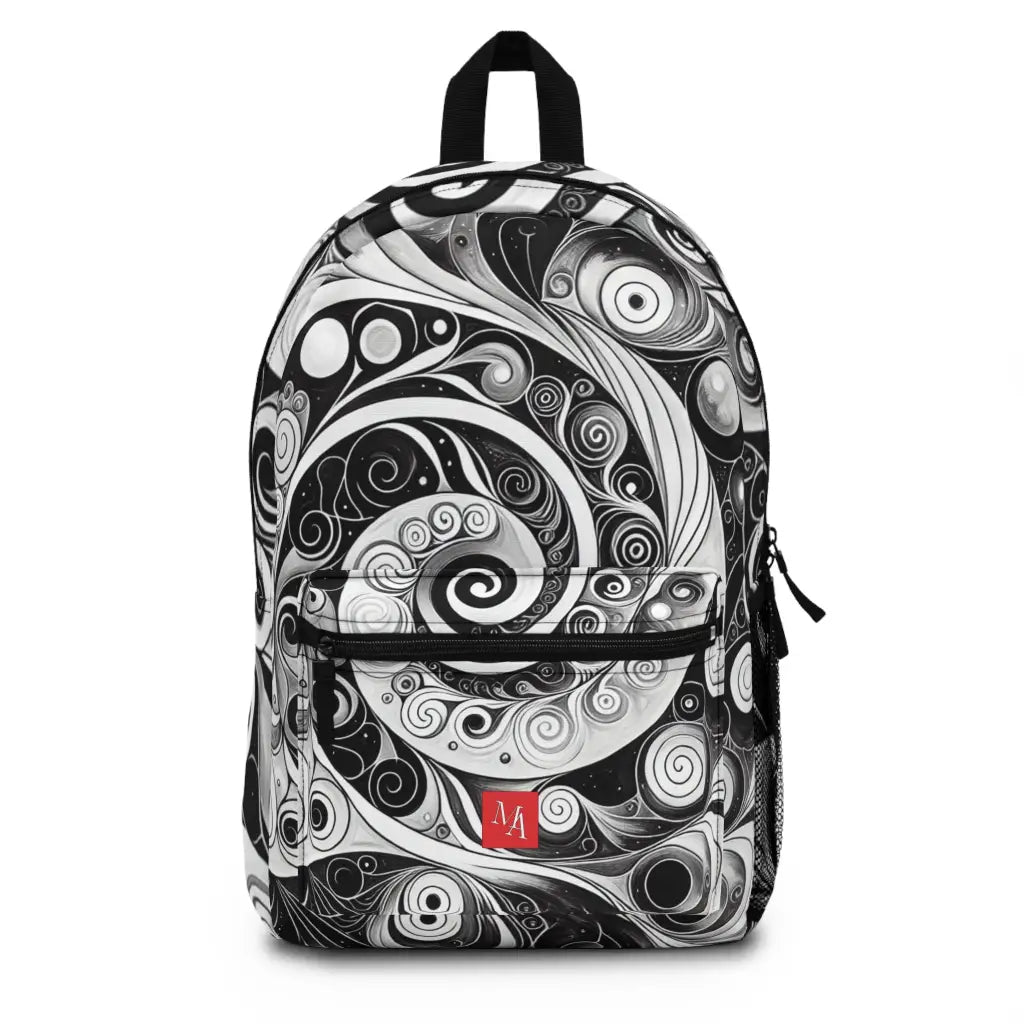 Infinite Curves and Echoes Backpack One size Bags