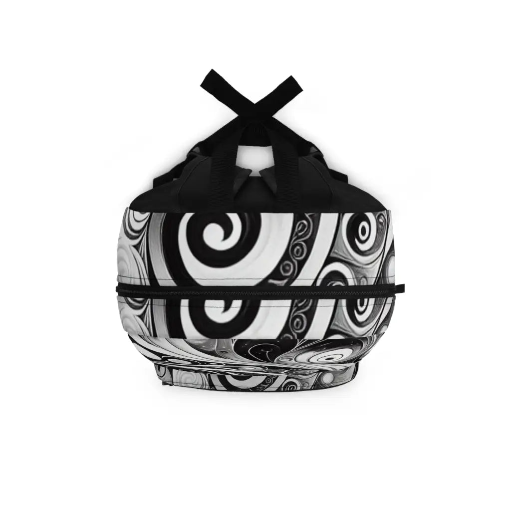 Infinite Curves and Echoes Backpack One size Bags