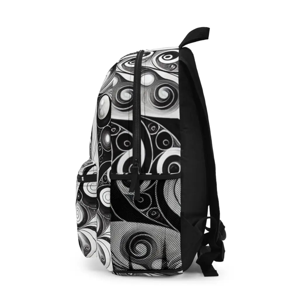 Infinite Curves and Echoes Backpack One size Bags
