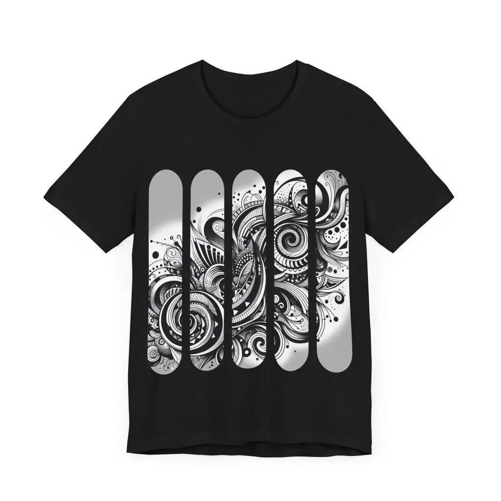 Ink Swirl Odyssey - Jersey Short Sleeve Tee - T-Shirt