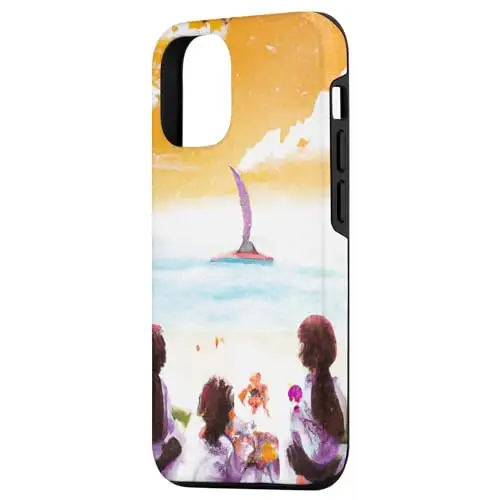 Innocence and Wonder: Children by the Shore Case (iPhone