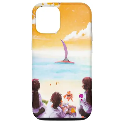 Innocence and Wonder: Children by the Shore Case (iPhone