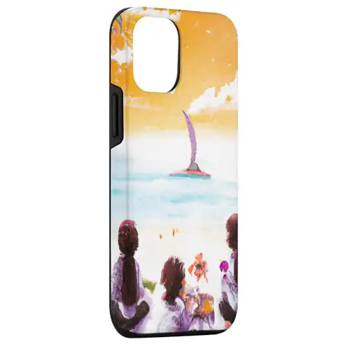 Innocence and Wonder: Children by the Shore Case (iPhone