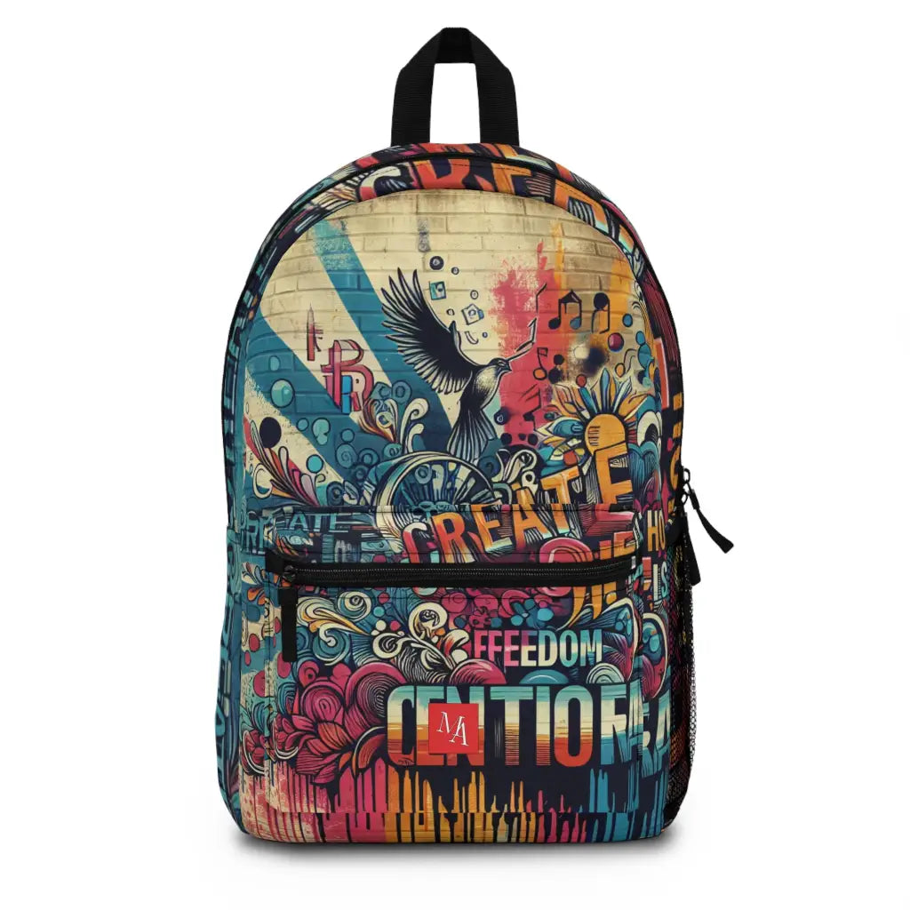 Inspirational Street Art Expressions Backpack One size Bags