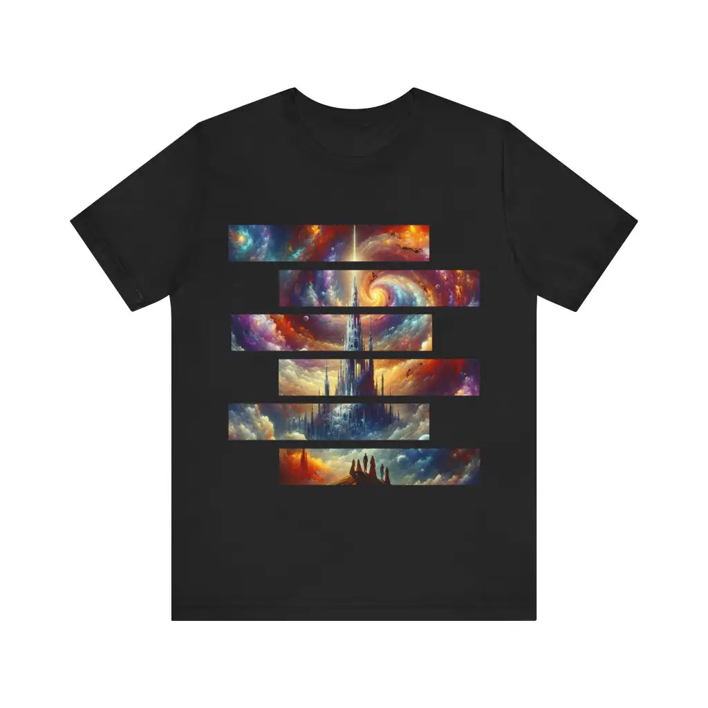 Interstellar Cathedral Odyssey - Jersey Short Sleeve Tee