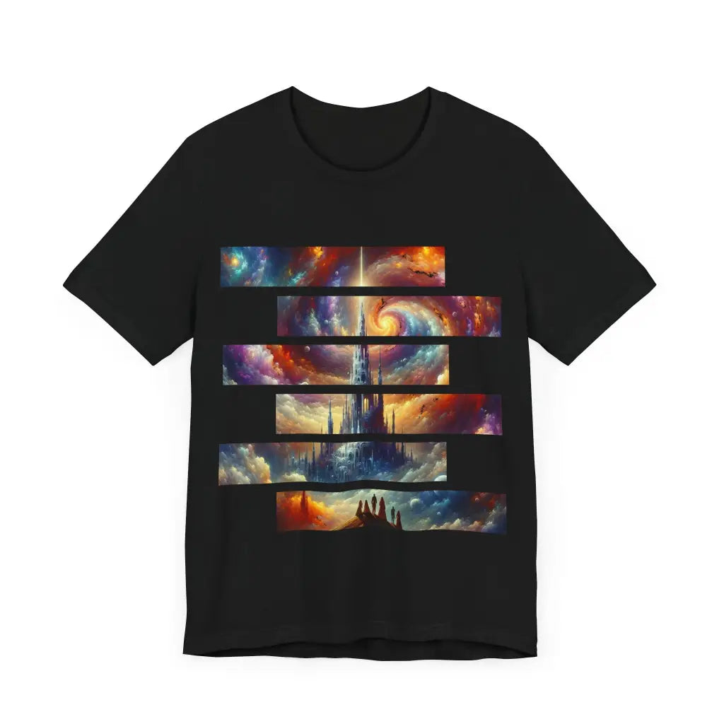 Interstellar Cathedral Odyssey - Jersey Short Sleeve Tee