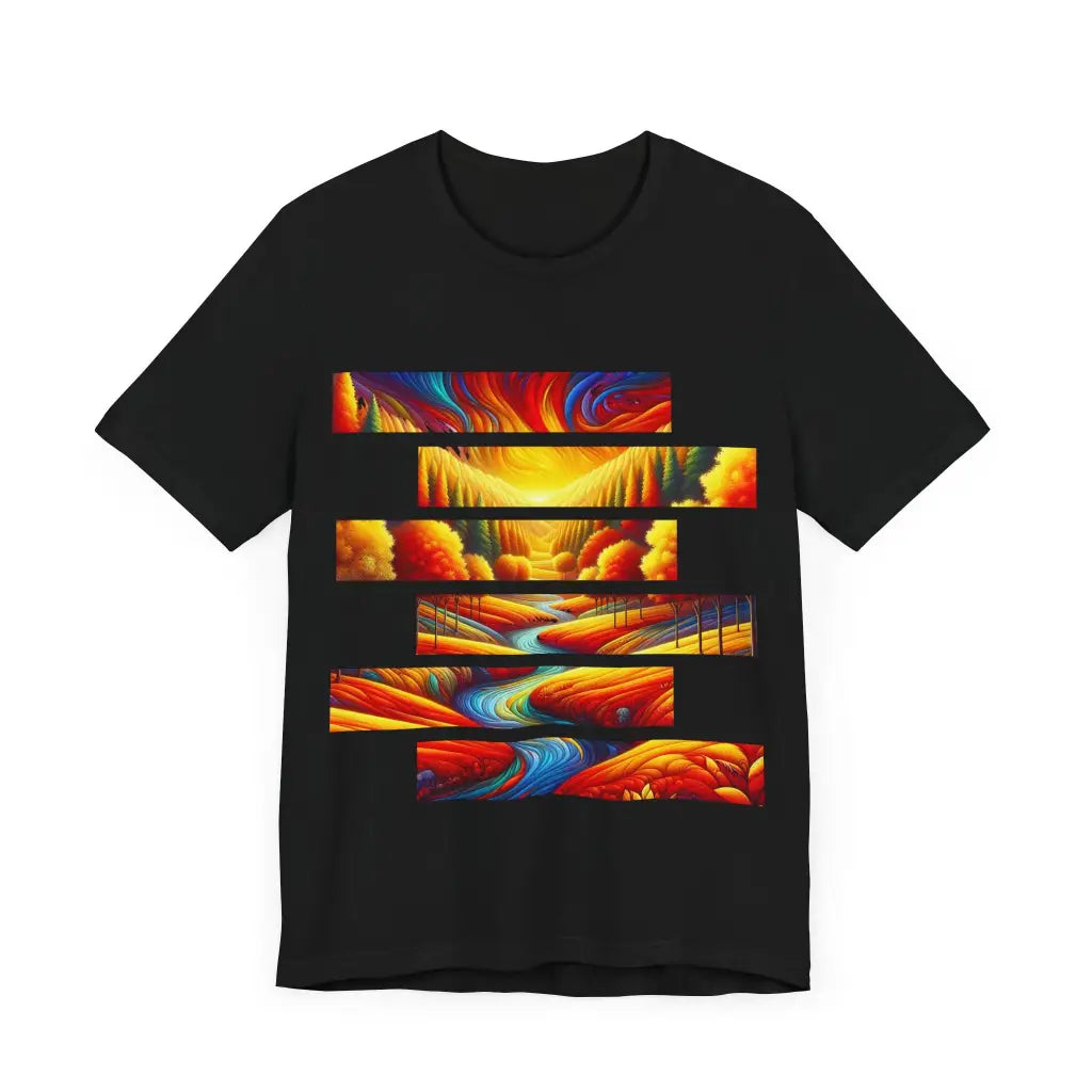 Interstellar Convergence - Jersey Short Sleeve Tee - T-Shirt