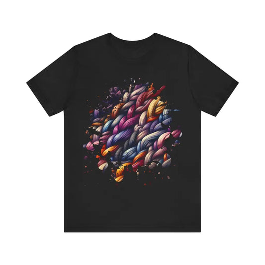 Intertwined Spectrum of Textures - Jersey Short Sleeve Tee