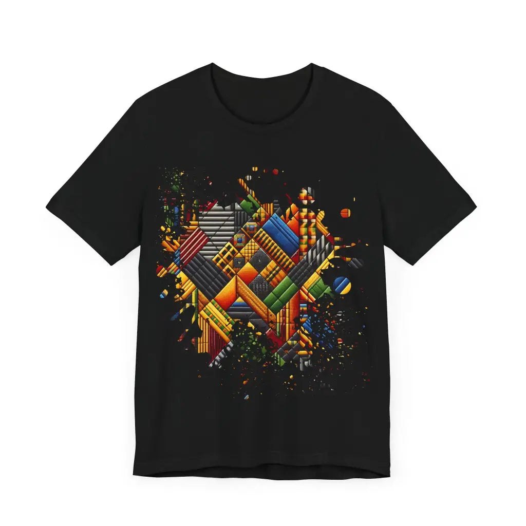 Interwoven Spectrum - Jersey Short Sleeve Tee - T-Shirt