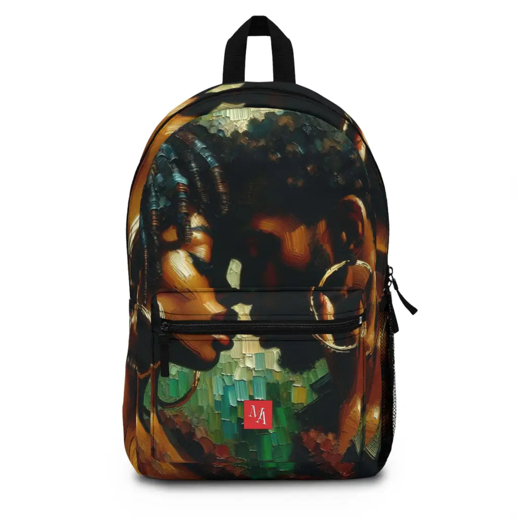 Intimate Moments Captured in Paint - Backpack - One size