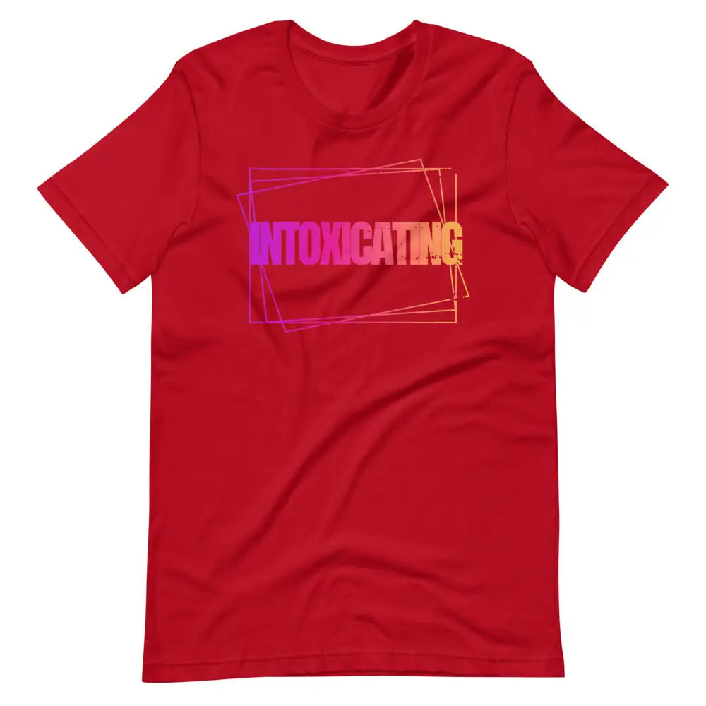 Intoxicating t-shirt - Red / S - T-Shirt