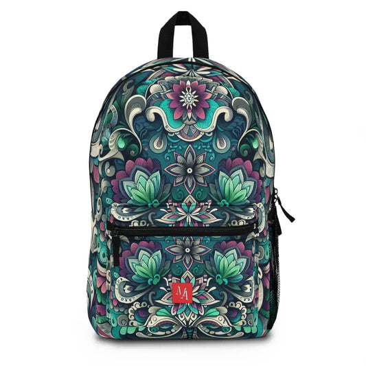 Intricate Botanical Patterns Backpack One size Bags