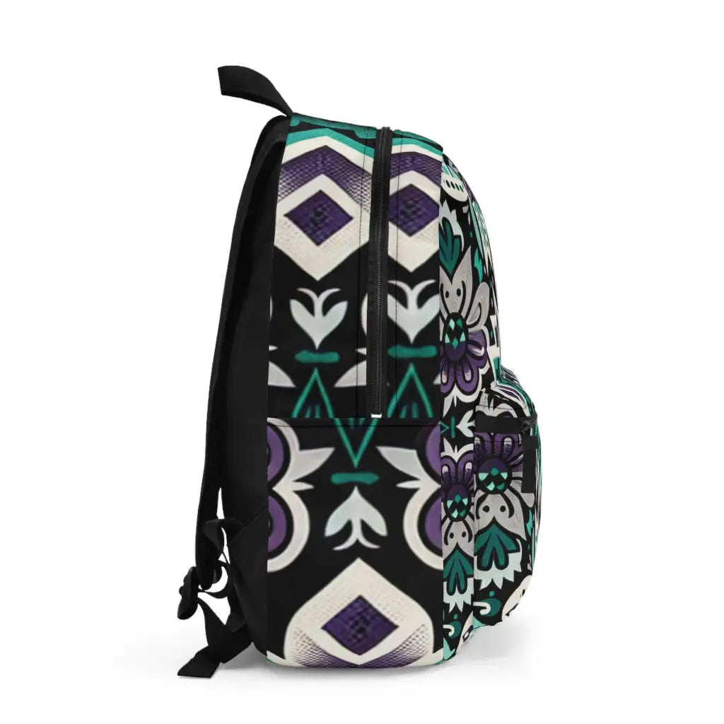 Intricate Geometric Fusion - Backpack - One size - Bags