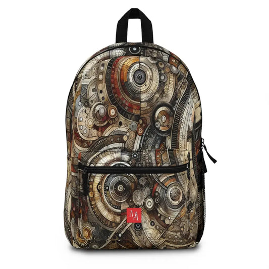 Intricate Geometric Fusion Backpack One size Bags