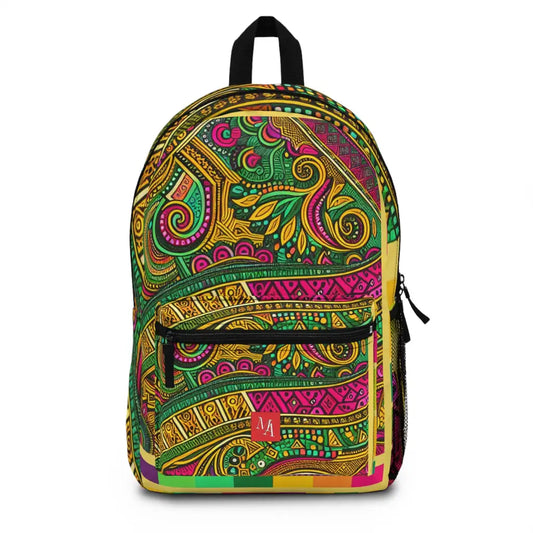 Intricate Hues of Tradition Backpack One size Bags