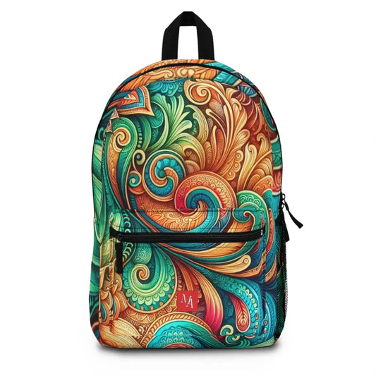 Intricate Hues of Tradition Backpack One size Bags