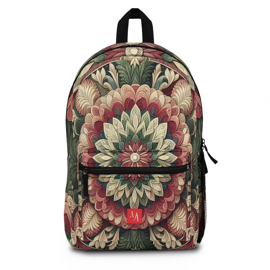 Intricate Mandala Design Backpack One size Bags