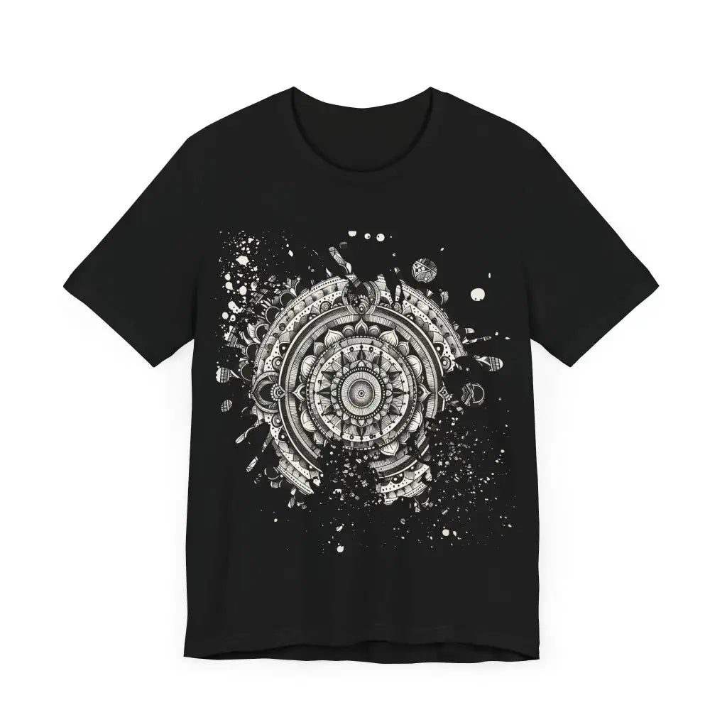 Intricate Mandala Design - Jersey Short Sleeve Tee - T-Shirt